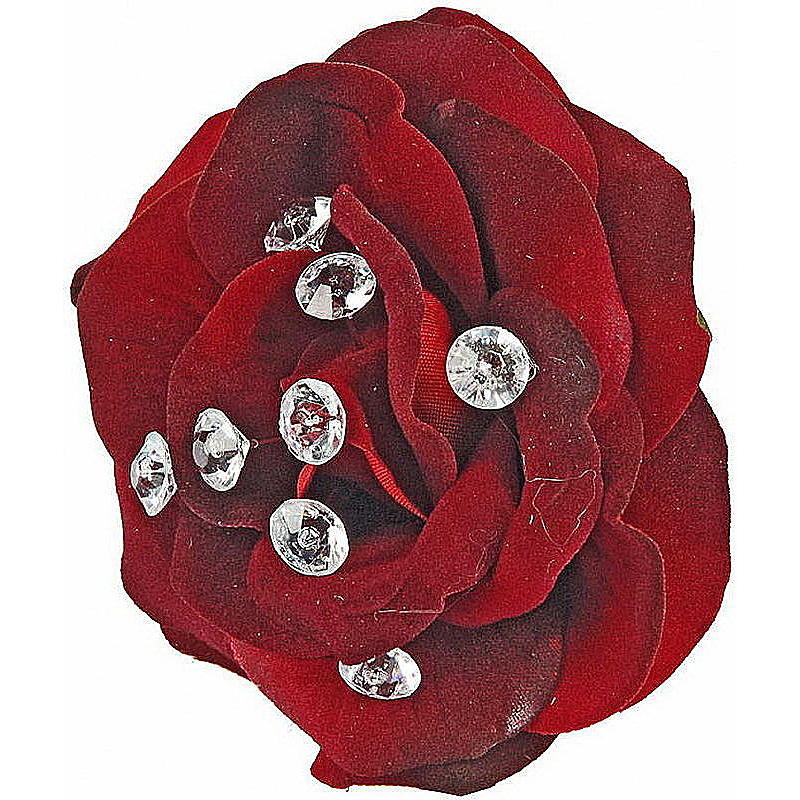 Rosenkopf Elegance, Rose, knstliche Rose, Kunstblume Bild 2