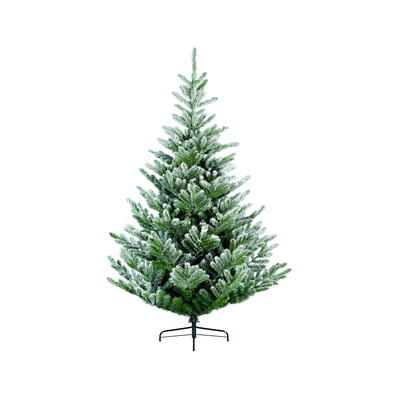 Weihnachtsbaum, Tannenbaum beschneit, knstlicher Weihnachtsbaum, Christbaum, Hhe 210 cm