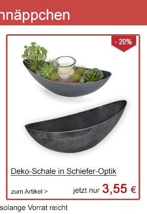 Deko-Schale