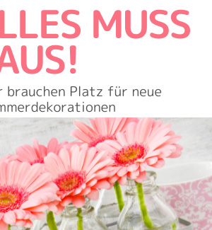 alles muss raus