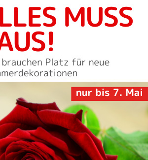 alles muss raus