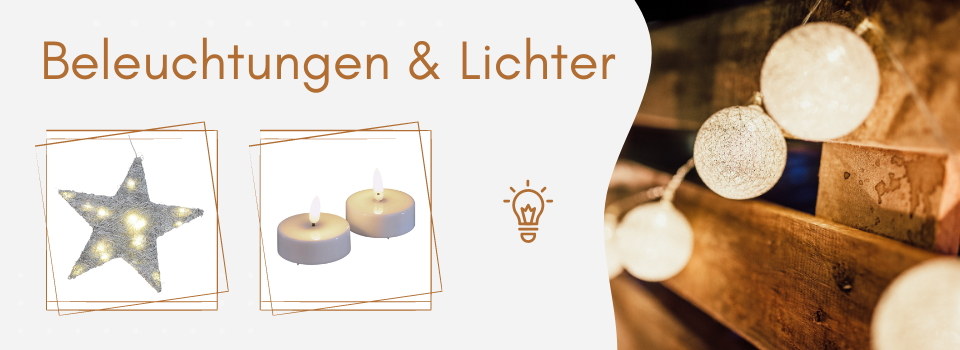 Beleuchtungen & Lichter im online Shop kaufen - Baumann Creative | LED-Bäume