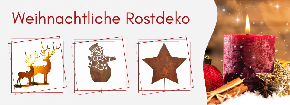 Weihnachtliche Rostdeko im online Shop - kaufen Baumann Creative