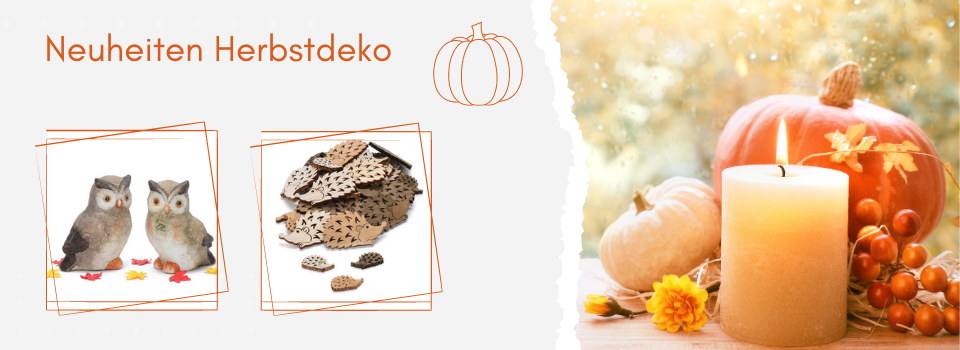 Neuheiten Herbstdeko