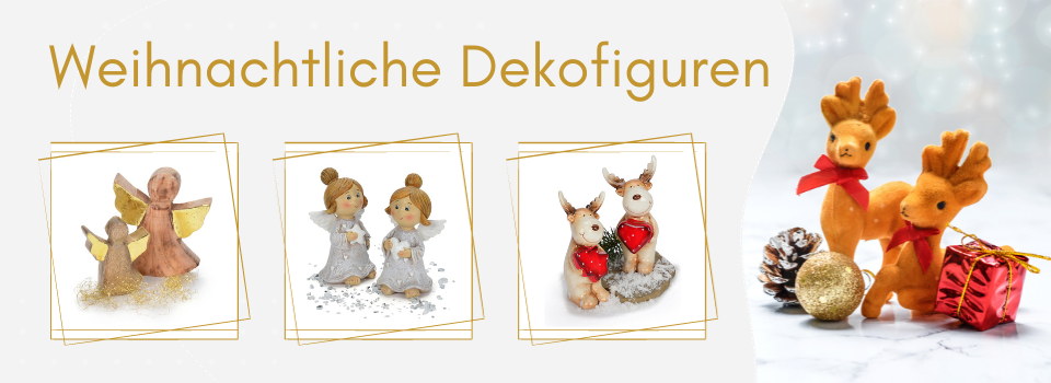 Weihnachtliche Dekofiguren online kaufen - Baumann Creative