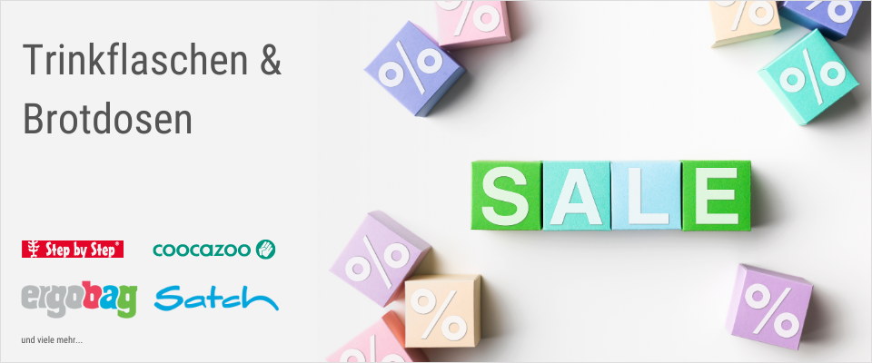 % SALE % Trinkflaschen & Brotdosen