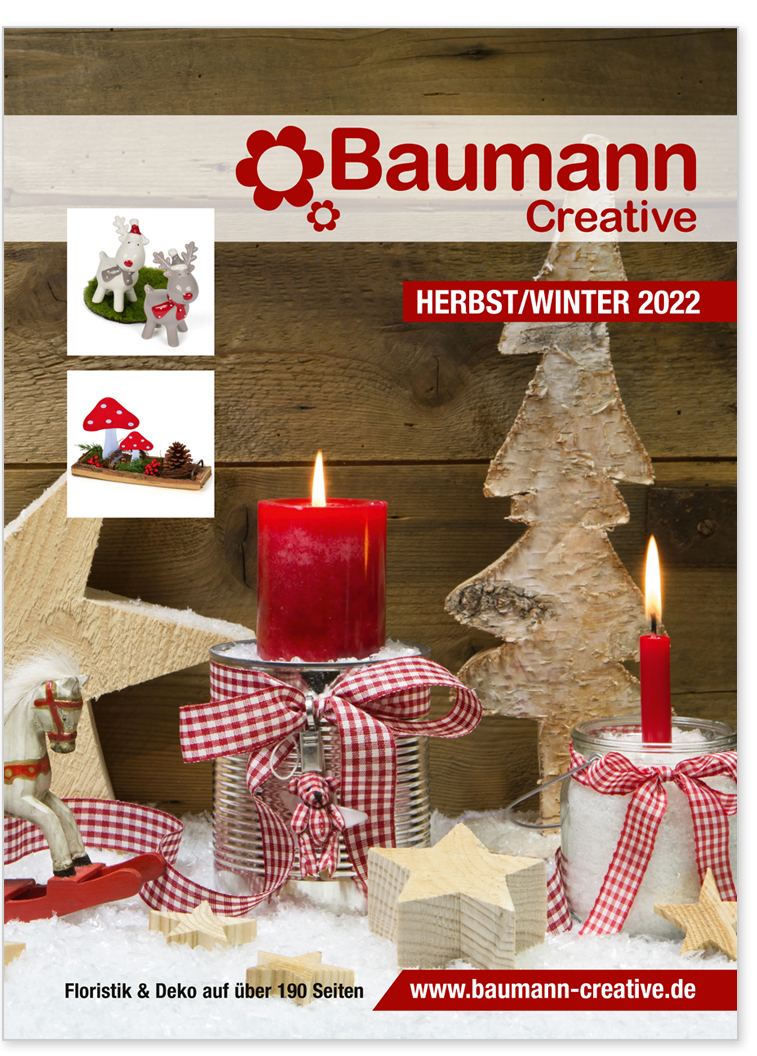 Baumann Creative Floristik Deko Shop Floristenbedarf