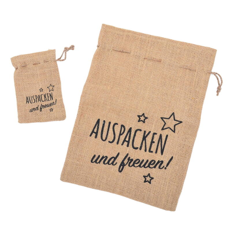  Geschenbeutel, Jute, Jutesack, Jutesckchen, Sack aus Jute, Jutebeutel     