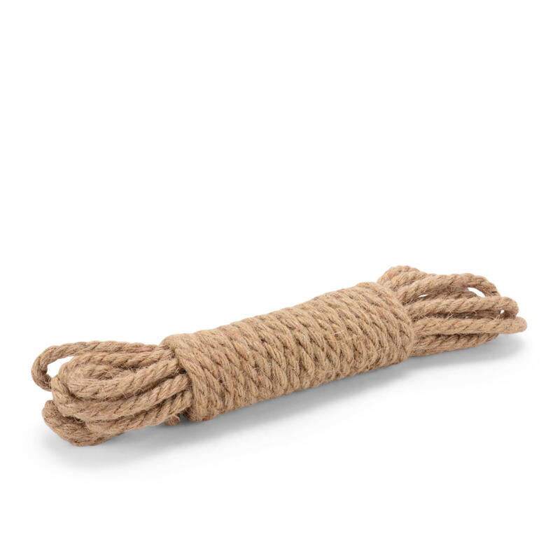  Jute-Strick, Jute-Seil, Naturseil Jute, Jutekordel, Jute 