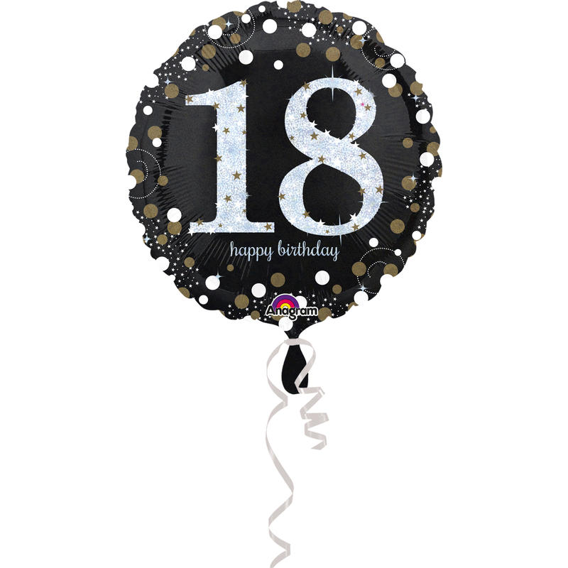 Girlande Ballone Abspe Geburtstag 18-teiliges Deko-Set  VERKEHRSSCHILD 40