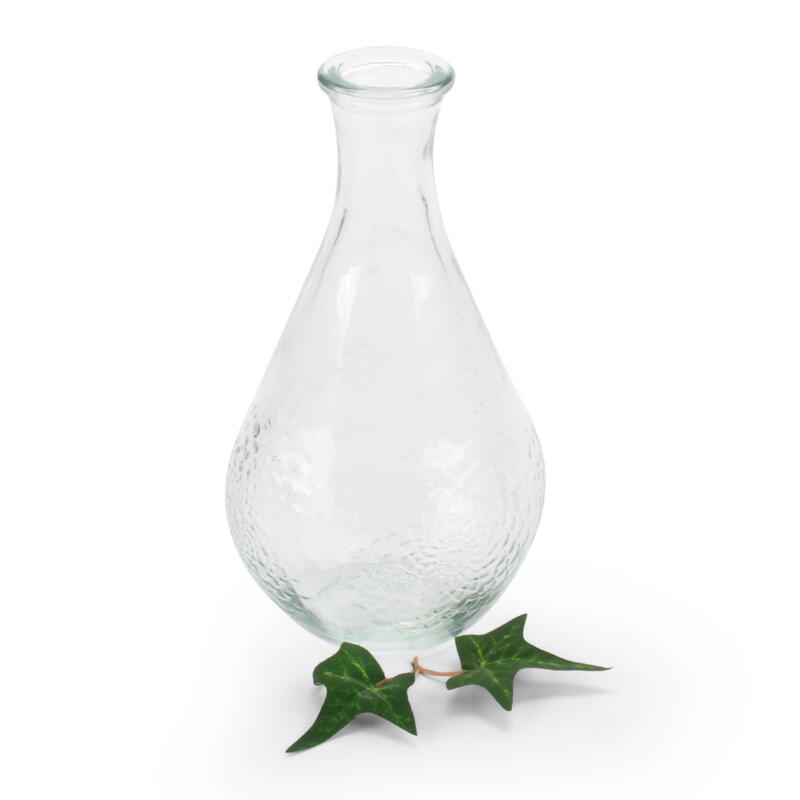  Vase, Glasflasche, Flasche, Glasvase, Kugelvase, Kugelvase mit Flaschenhals, Glasvase Rundflasche, kleine Vase, Glasdeko  