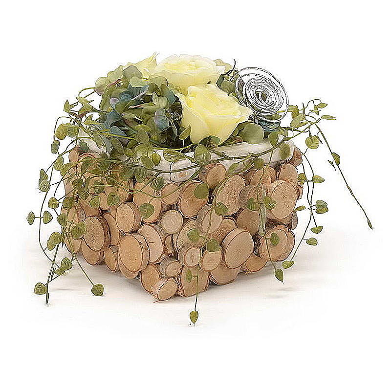 Holz-Pflanzbox, Holzkiste, Blumenkasten günstig online ...