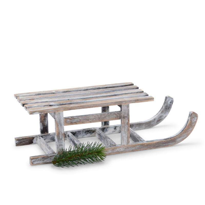 Schlitten, Holz-Schlitten, Dekoschlitten, Deko-Schlitten  Bild 2