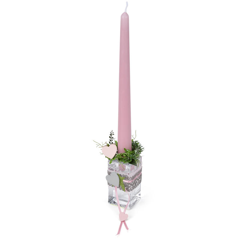 Glasleuchter, Kerzenstnder, Kerzenhalter Bild 2