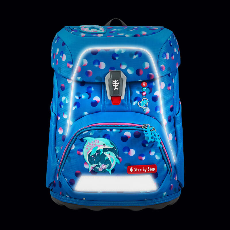 FIT Pretty Dolphin Finja Schulranzen-Set, 5-teilig Step by Step Bild 6