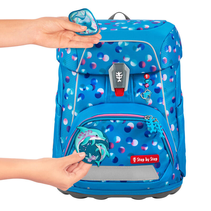 FIT Pretty Dolphin Finja Schulranzen-Set, 5-teilig Step by Step Bild 8