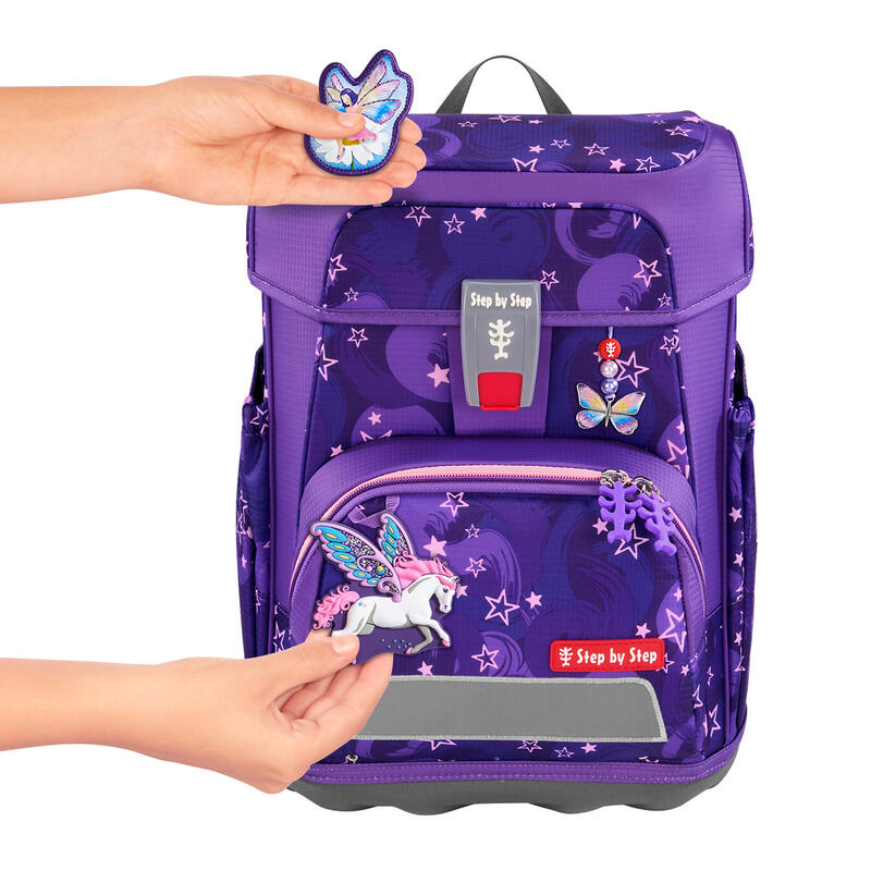 Step by Step CLOUD FLASH, Schulranzen-Set 5-teilig, Pegasus Liv Bild 8