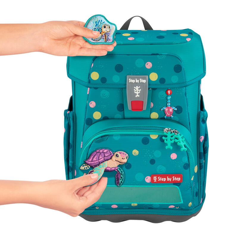 Step by Step CLOUD FLASH, Schulranzen-Set 5-teilig, Turtle Josie Bild 8