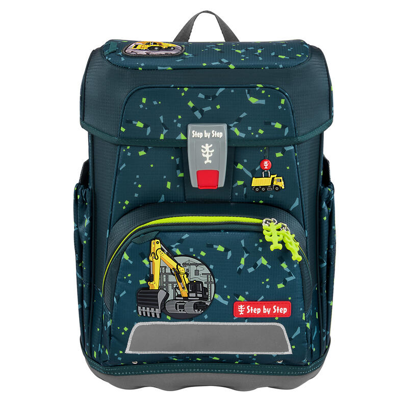 Step by Step CLOUD, Schulranzen-Set 5-teilig, Bagger Rocco Bild 2