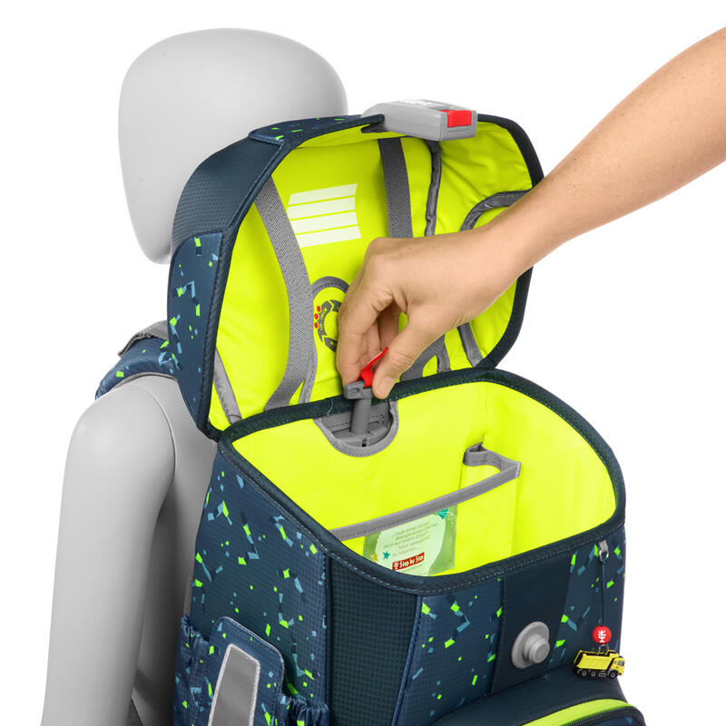 Step by Step CLOUD, Schulranzen-Set 5-teilig, Bagger Rocco Bild 9