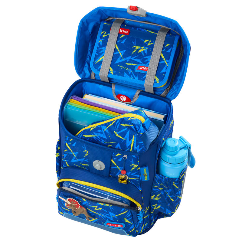 Step by Step Schulranzen-Set 5-teilig, CLOUD Schleich, Dinosaurs, Triceratops - Limited Edition Bild 5