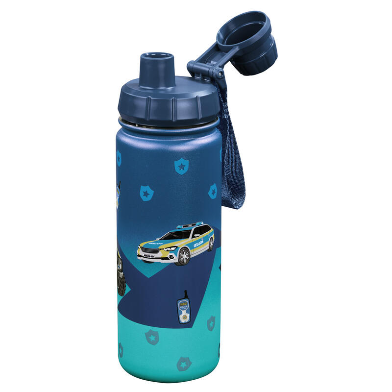 Step by Step - Isolierte Edelstahl-Trinkflasche Police Bild 2