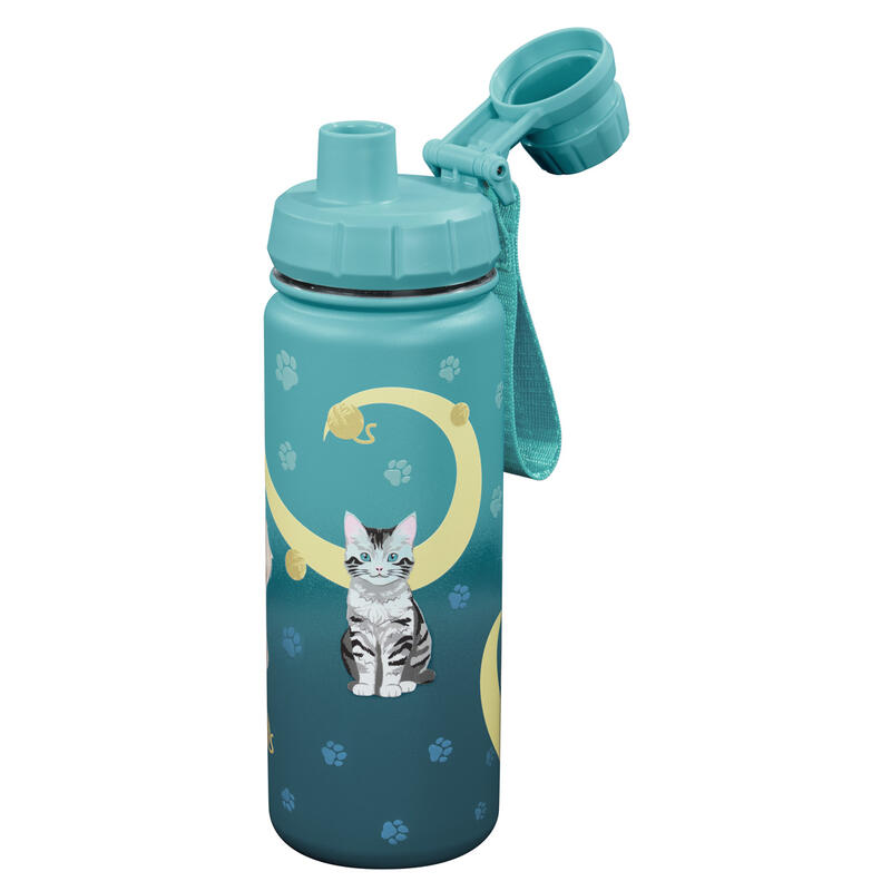 Step by Step - Isolierte Edelstahl-Trinkflasche Sweet Pet Bild 2