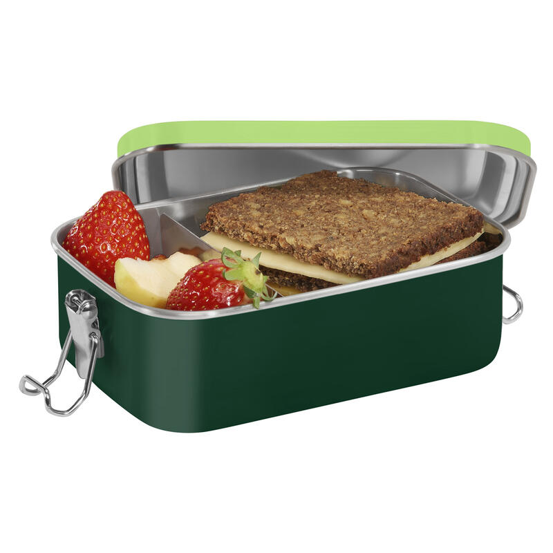 Step by Step Edelstahl Lunchbox Dino Bild 2