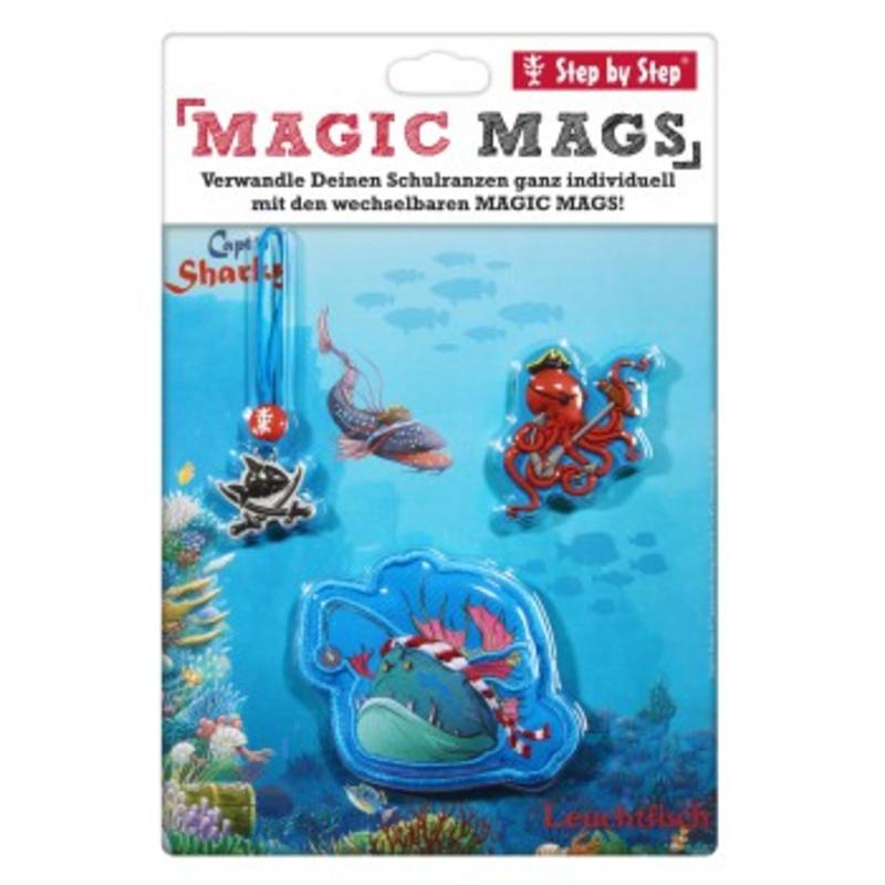 Step by Step MAGIC MAGS Spiegelburg, 3-teilig, Capt'n Sharky - Leuchtfisch Bild 4