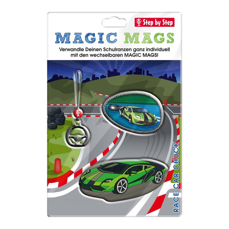 Step by Step MAGIC MAGS, 3-teilig, Race Car Chuck Bild 2