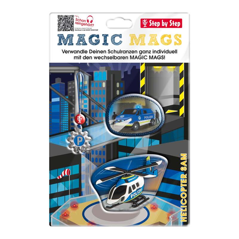 Step by Step MAGIC MAGS, 3-teilig, Helicopter Sam Bild 2
