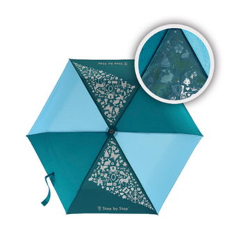  Step by Step Regenschirm Magic Rain EFFECT, Petrol  Bild 2
