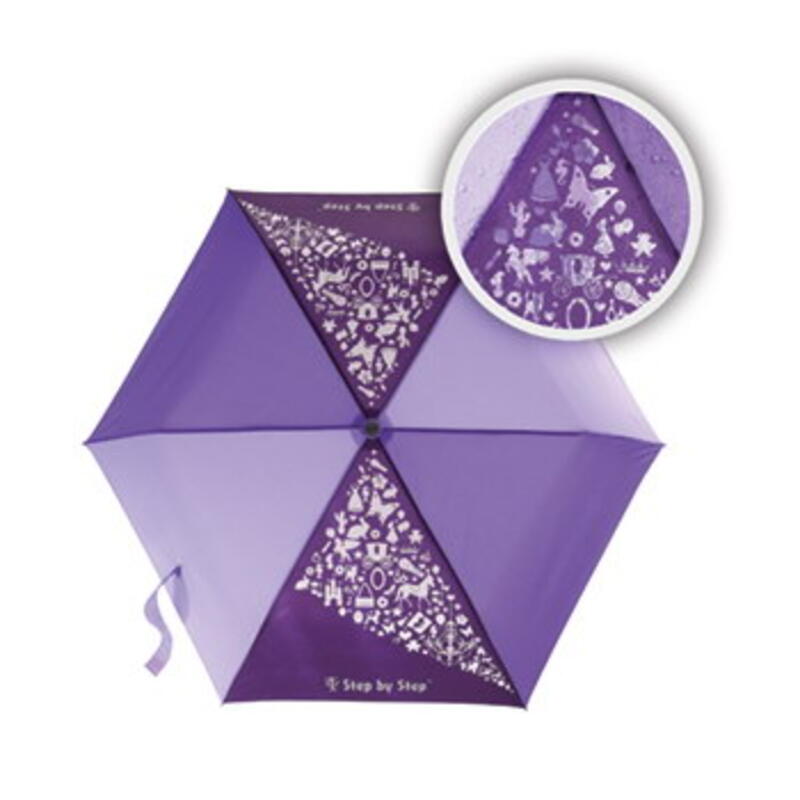 Step by Step Regenschirm, Purple, Magic Rain EFFECT Bild 2