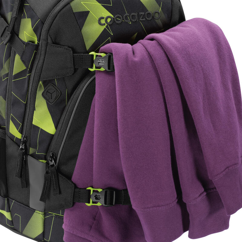Coocazoo-Schulrucksack MATE, Lime Flash Bild 3