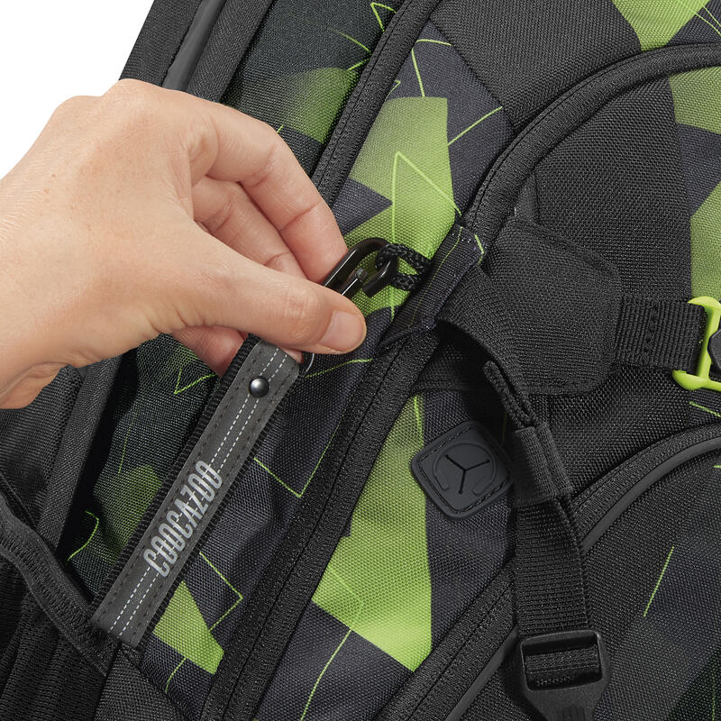 Coocazoo-Schulrucksack MATE, Lime Flash Bild 6