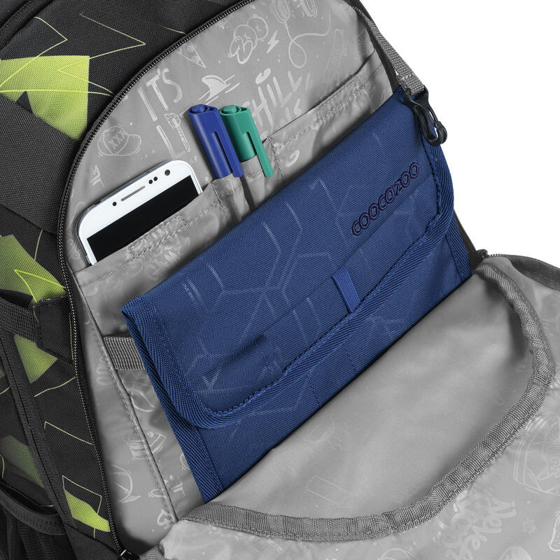 Coocazoo-Schulrucksack MATE, Lime Flash Bild 7