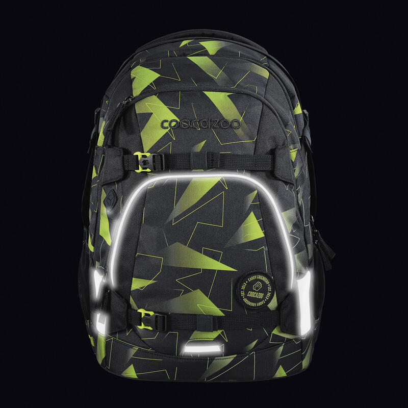 Coocazoo-Schulrucksack MATE, Lime Flash Bild 9