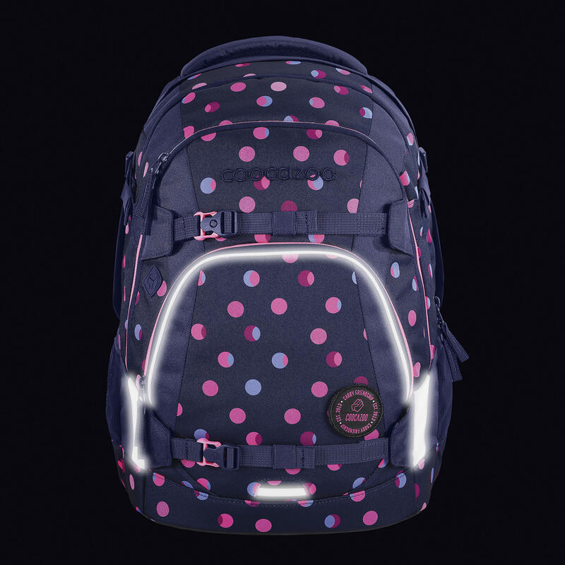 Coocazoo-Schulrucksack MATE, Reflective Moons Bild 10