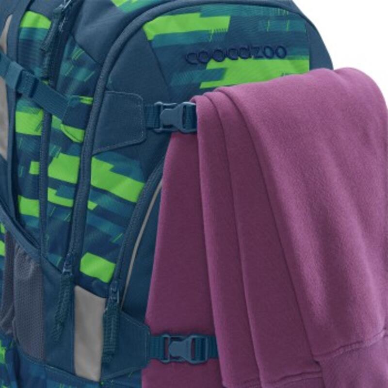 Coocazoo-Schulrucksack  MATE Lime Stripe Bild 3