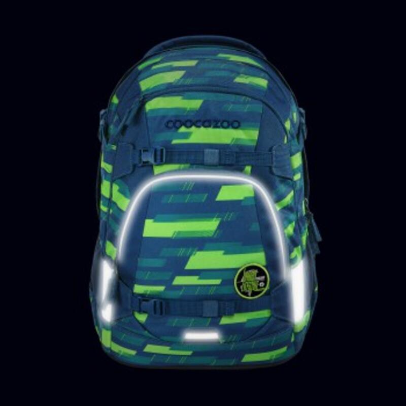 Coocazoo-Schulrucksack  MATE Lime Stripe Bild 8