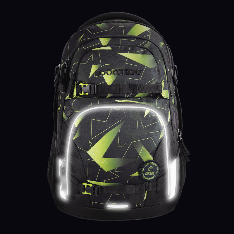 Coocazoo-Schulrucksack PORTER, Lime Flash Bild 10