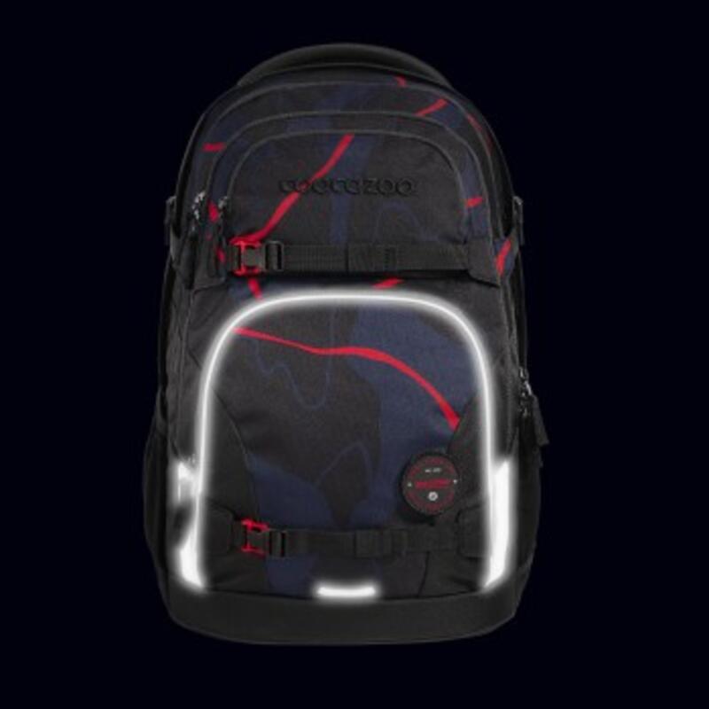 Coocazoo-Schulrucksack PORTER, Lava Lines Bild 9