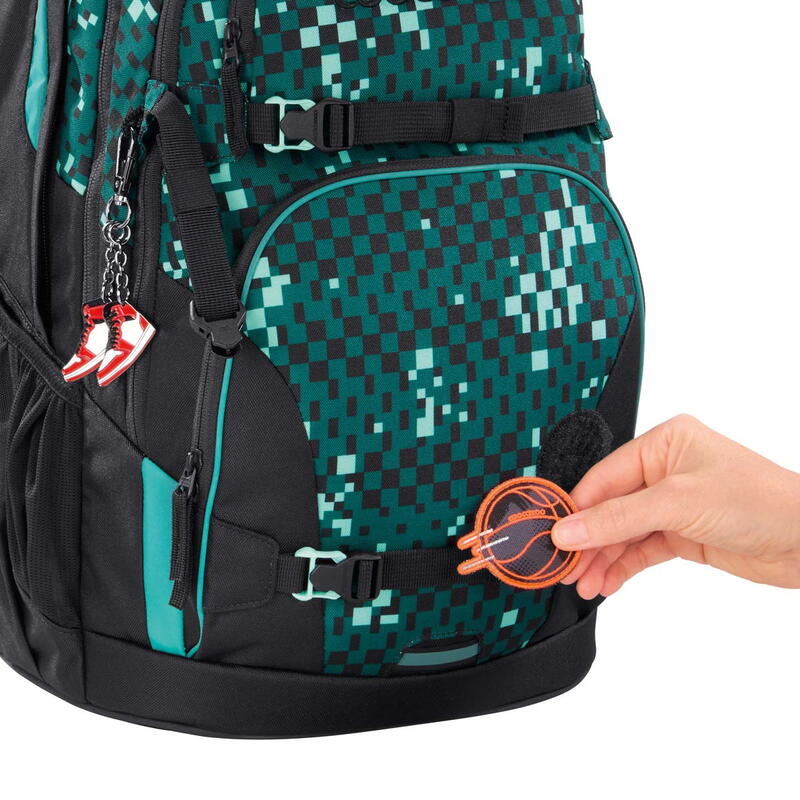 Coocazoo-Schulrucksack PORTER, Pixel Blox Bild 8