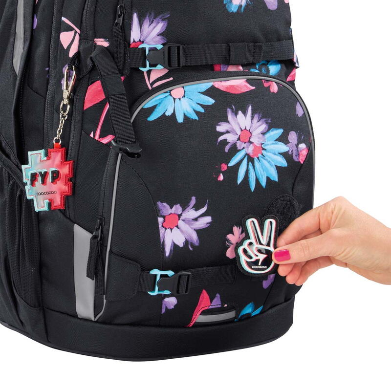 Coocazoo-Schulrucksack PORTER, Floral Artnight Bild 8