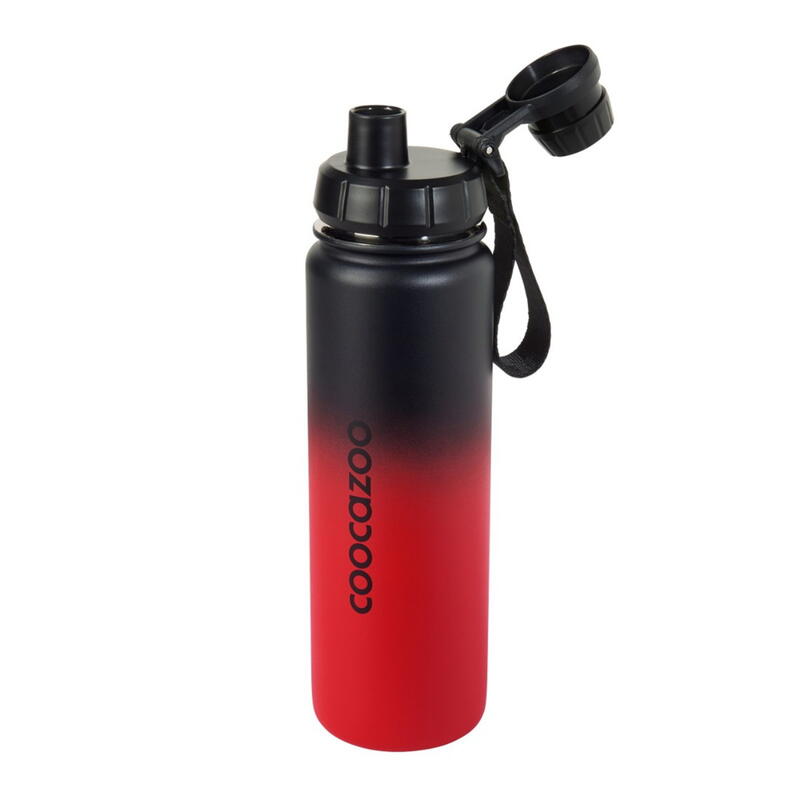 Coocazoo isolierte Edelstahltrinkflasche, Gradient Red Bild 2