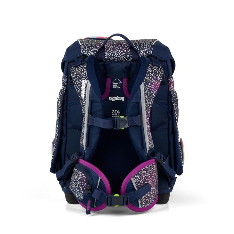 Ergobag cubo, Schulranzen-Set, 5-teilig, B�rlaxy - SUPER REFELX  Edition Bild 3