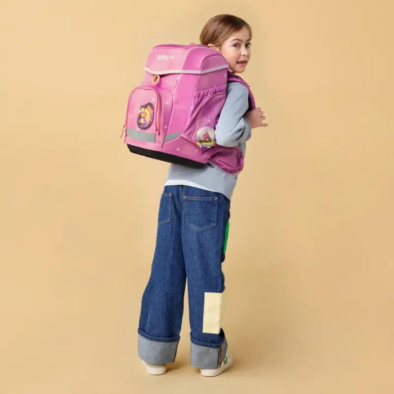 ergobag Schulranzen Cubo, 5-teiliges Set, WolkenzauBr Bild 7