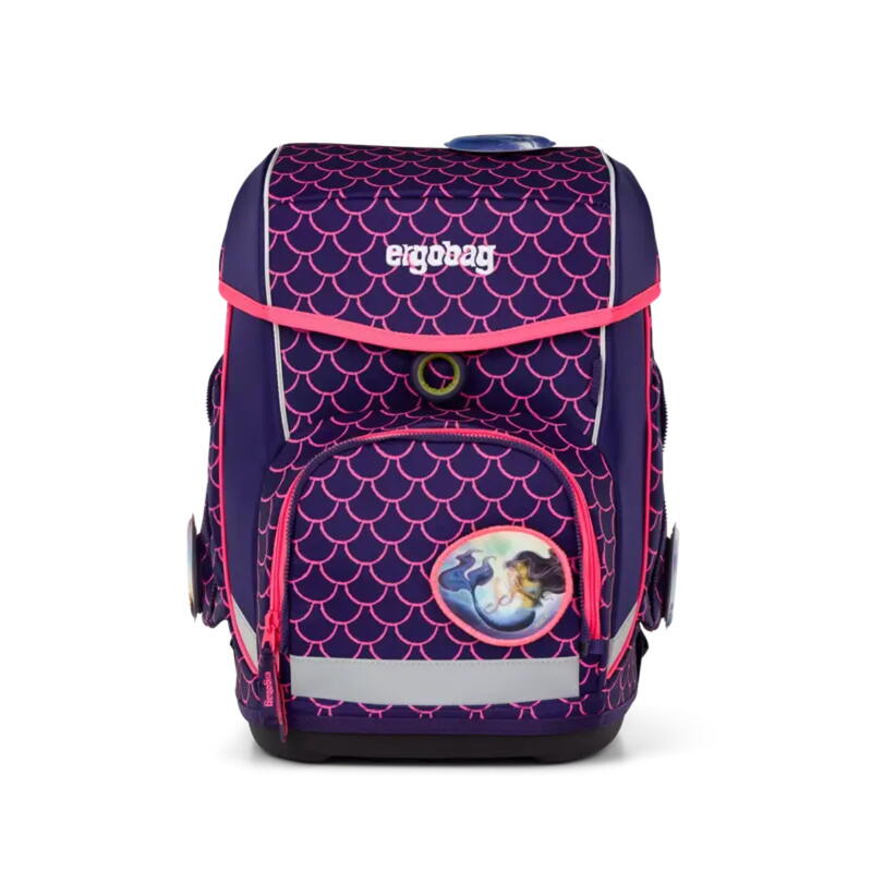 ergobag Schulranzen Cubo, 5-teiliges Set, PerlentauchBr Bild 2