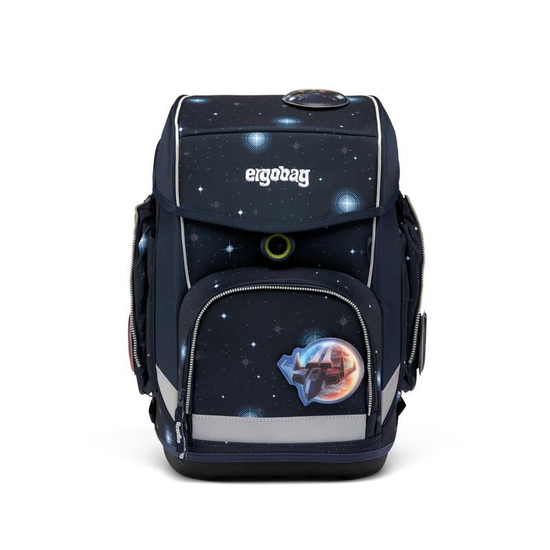 Ergobag cubo, Schulranzen-Set, 5-teilig, KoBrnikus - GALAXY GLOW Edition Bild 2