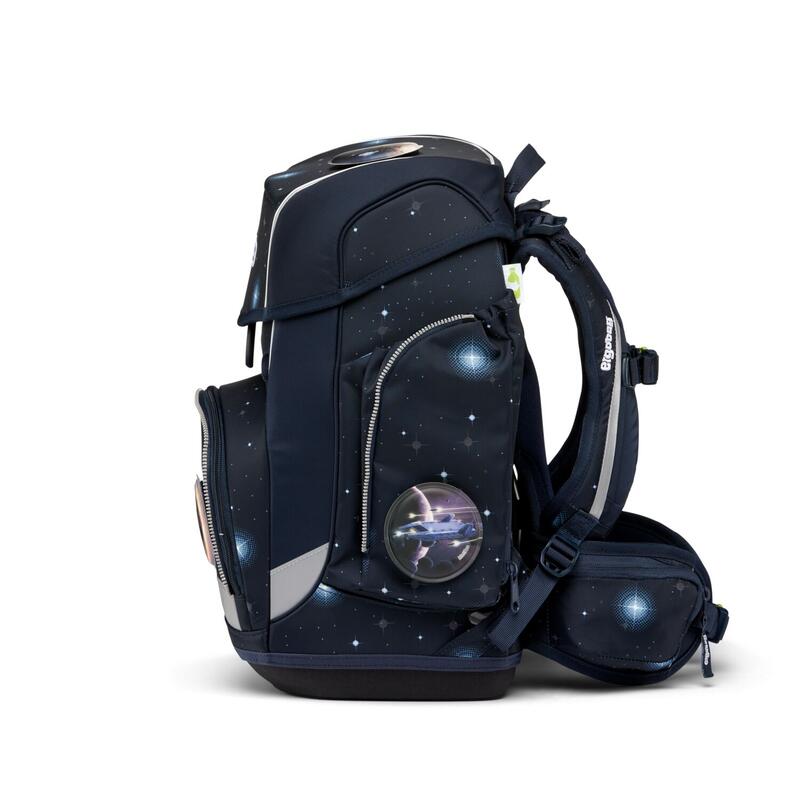 Ergobag cubo, Schulranzen-Set, 5-teilig, KoBrnikus - GALAXY GLOW Edition Bild 4